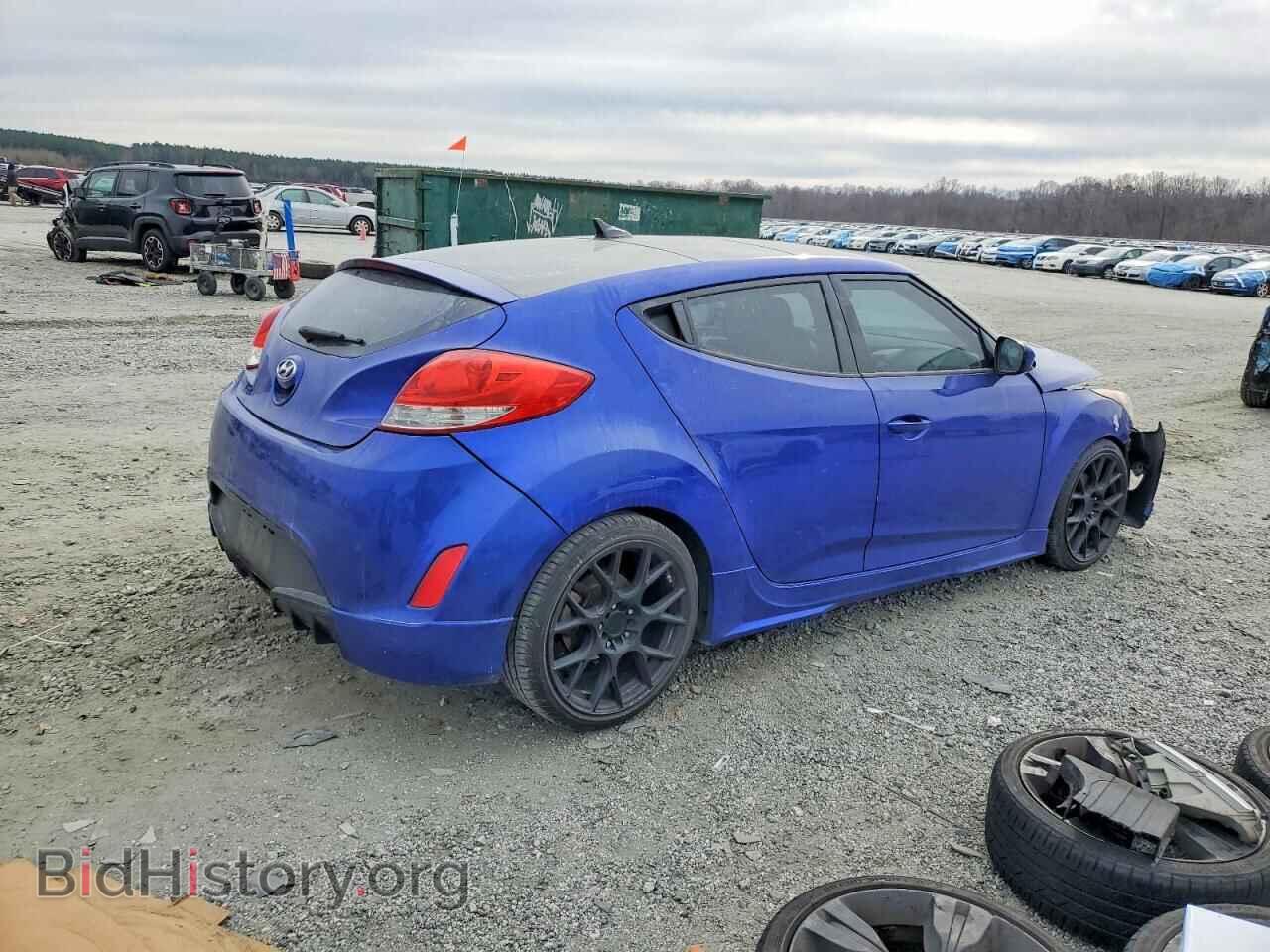 2012 HYUNDAI VELOSTER - VIN: KMHTC6AD7CU037659 - Фото 3