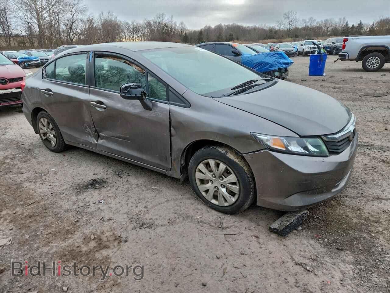 2012 HONDA CIVIC - VIN: 19XFB2F5XCE352596 - Фото 4