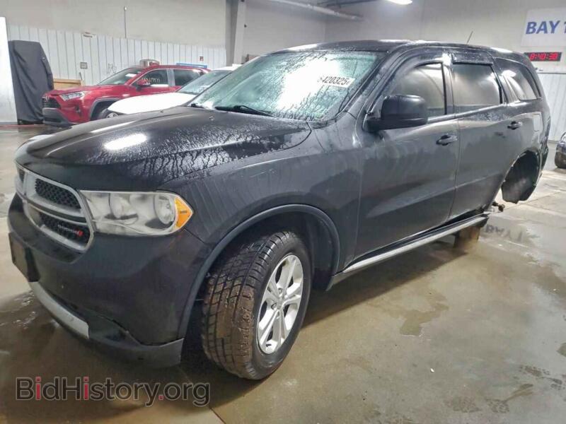 2013 Dodge DURANGO SXT (VIN 1C4RDJAG4DC617709) — photo 1 of 13, Copart, damage: rear end