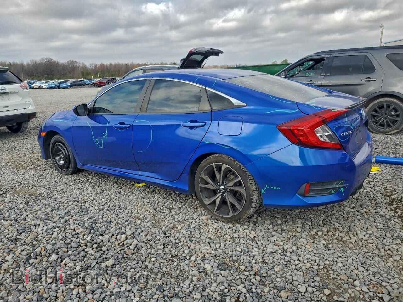 2019 HONDA CIVIC - VIN: 2HGFC2F82KH577042 - Фото 2