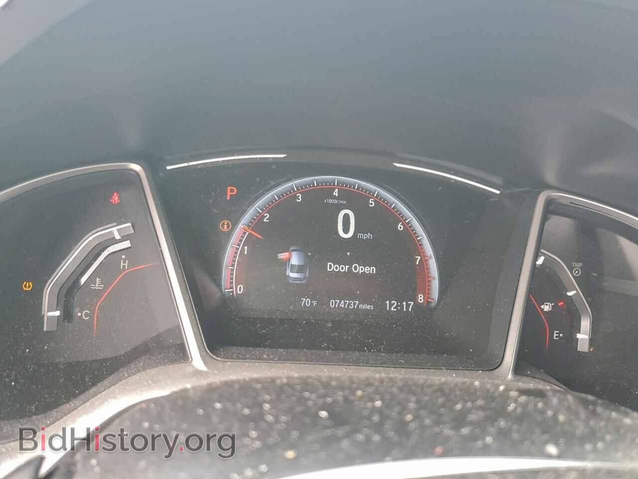 2019 HONDA CIVIC - VIN: 2HGFC2F82KH577042 - Фото 9