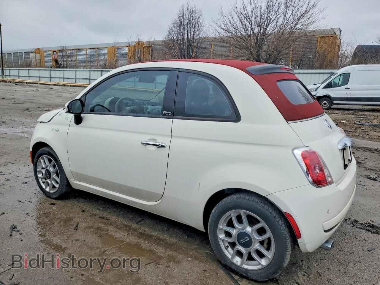2012 FIAT 500 - VIN: 3C3CFFDR6CT316280 - Фото 2