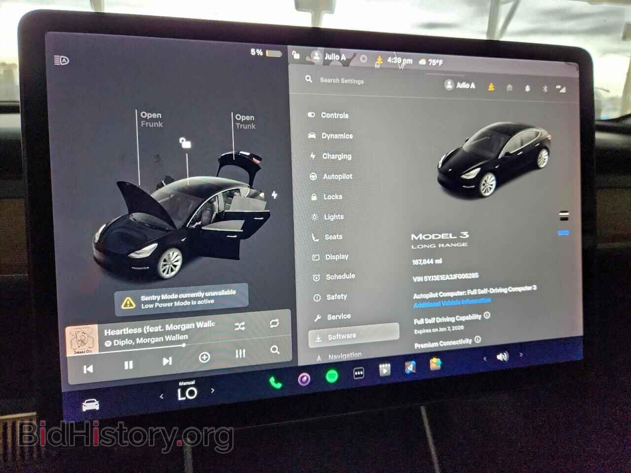 2018 TESLA MODEL 3 - VIN: 5YJ3E1EA3JF006285 - Photo 9