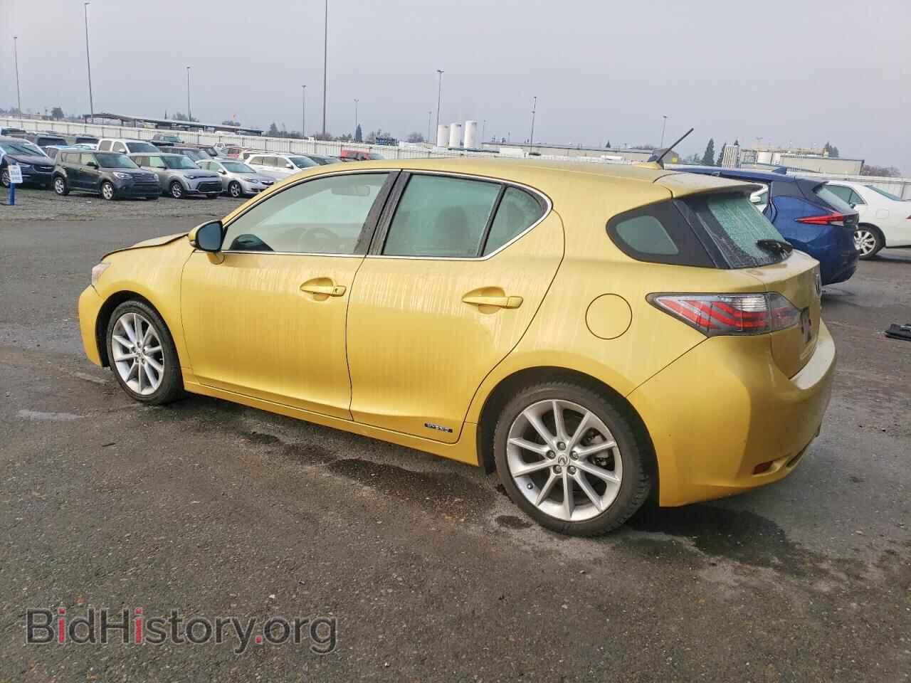 2011 LEXUS CT 200 - VIN: JTHKD5BH9B2008441 - Фото 2