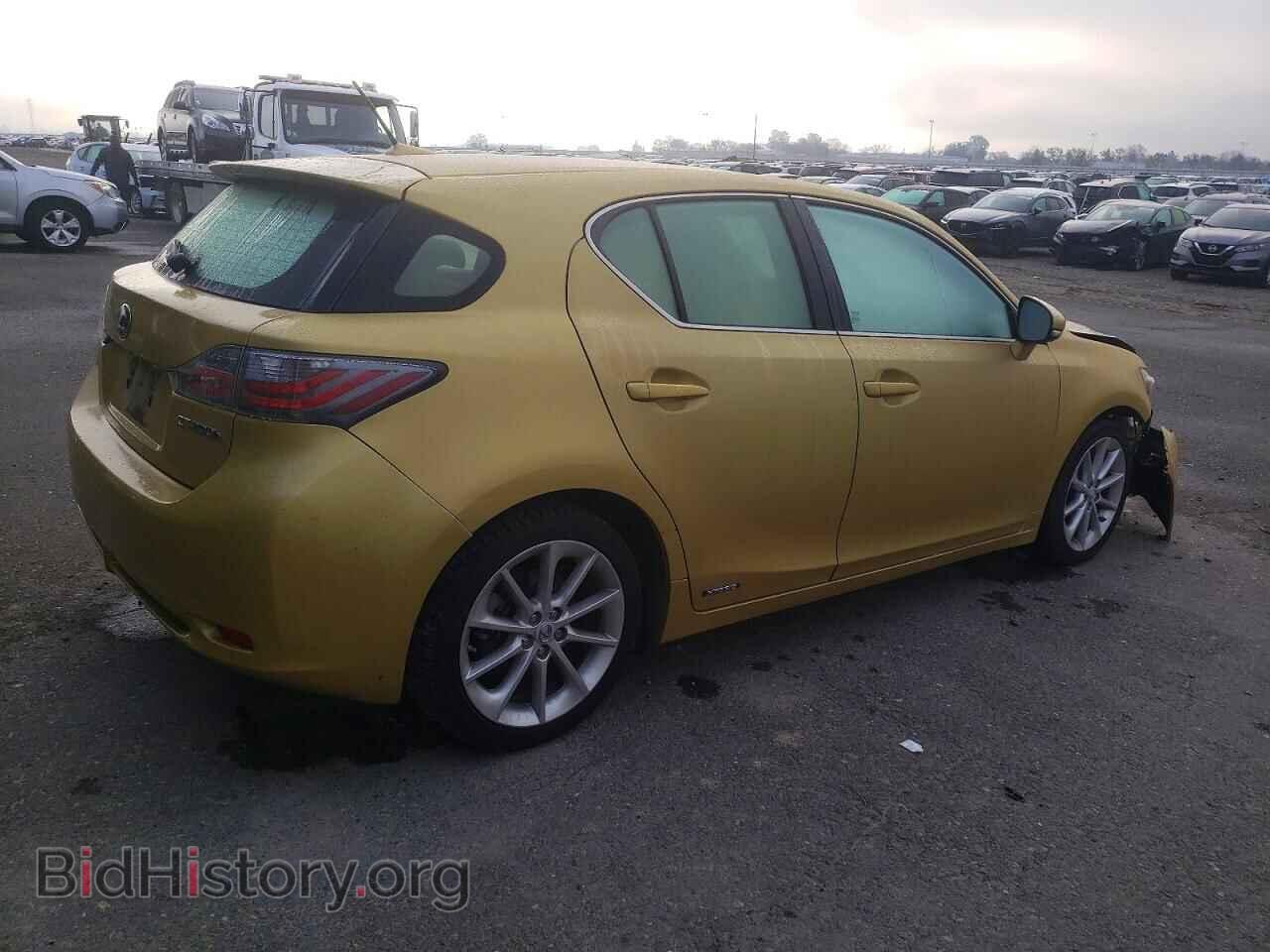2011 LEXUS CT 200 - VIN: JTHKD5BH9B2008441 - Фото 3