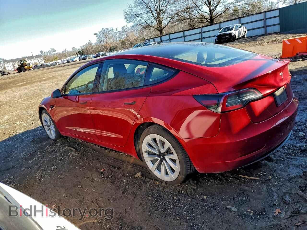 2022 TESLA MODEL 3 - VIN: 5YJ3E1EAXNF290357 - Фото 2