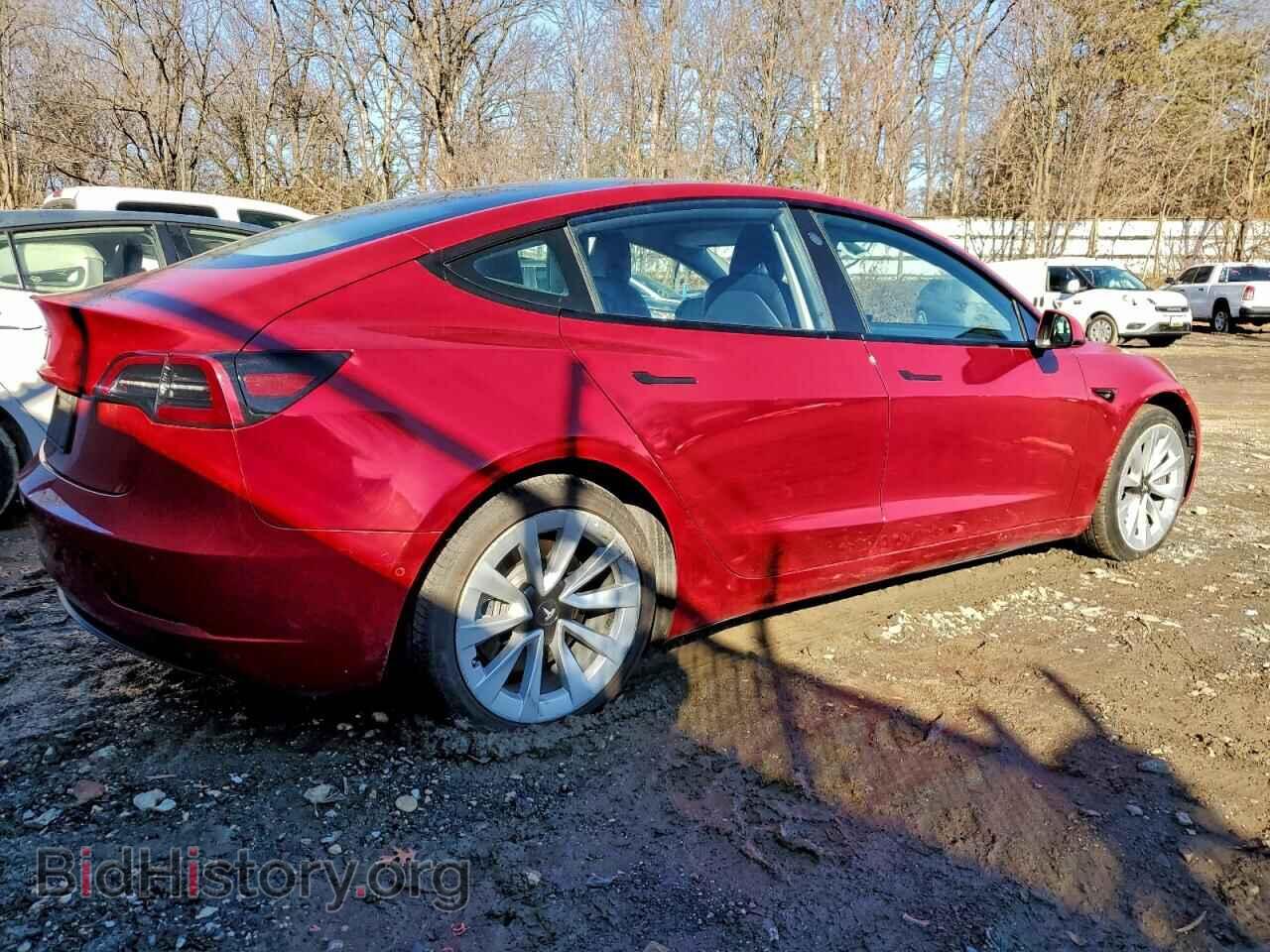 2022 TESLA MODEL 3 - VIN: 5YJ3E1EAXNF290357 - Фото 3