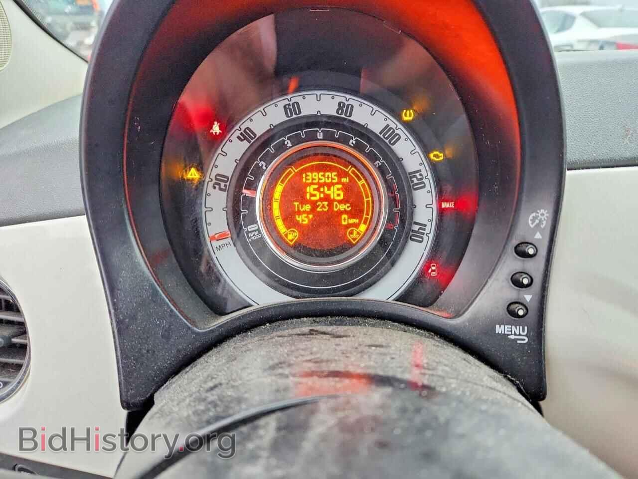 2015 FIAT 500 - VIN: 3C3CFFAR8FT753724 - Фото 9