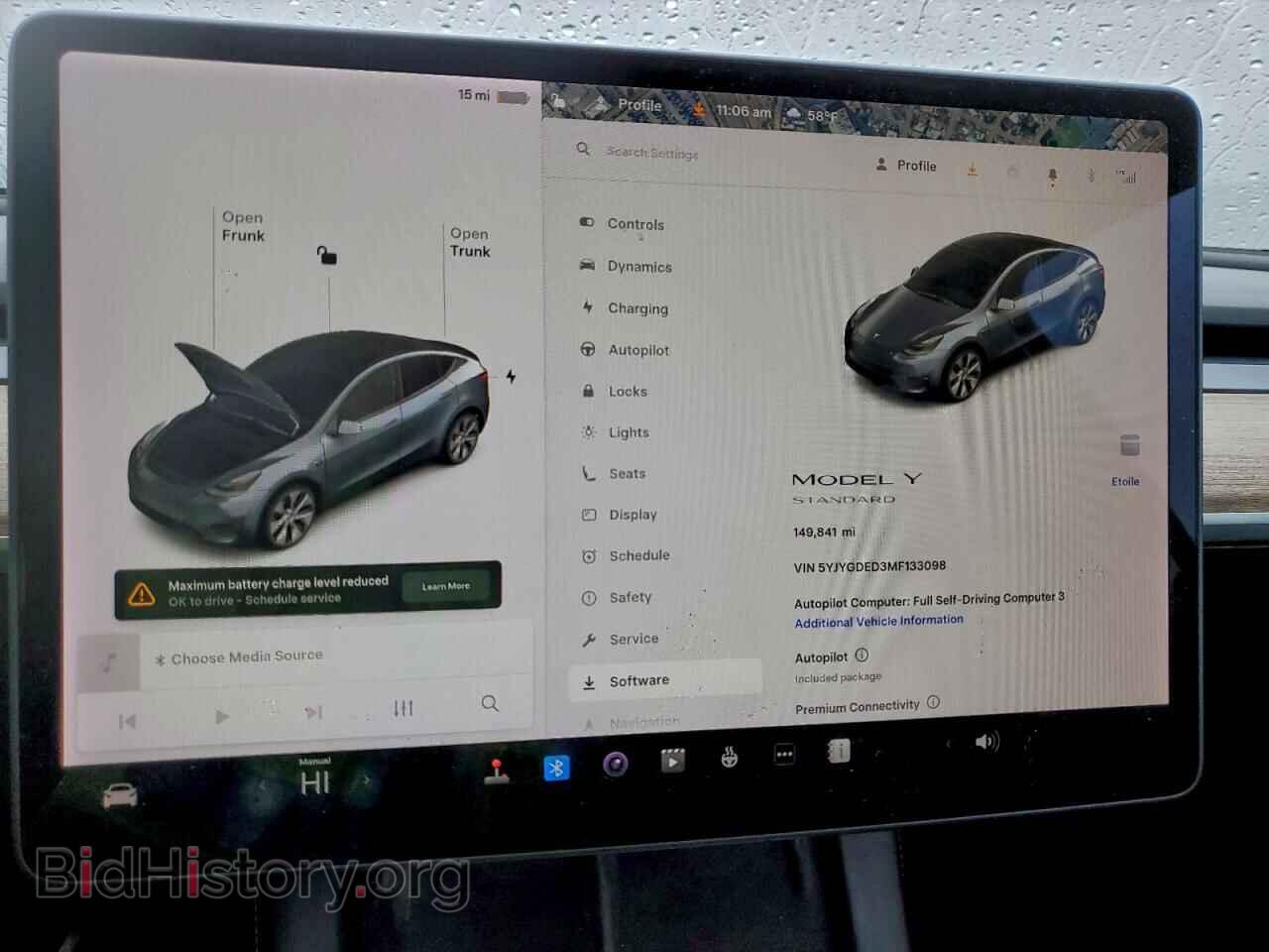 2021 TESLA MODEL Y - VIN: 5YJYGDED3MF133098 - Фото 9