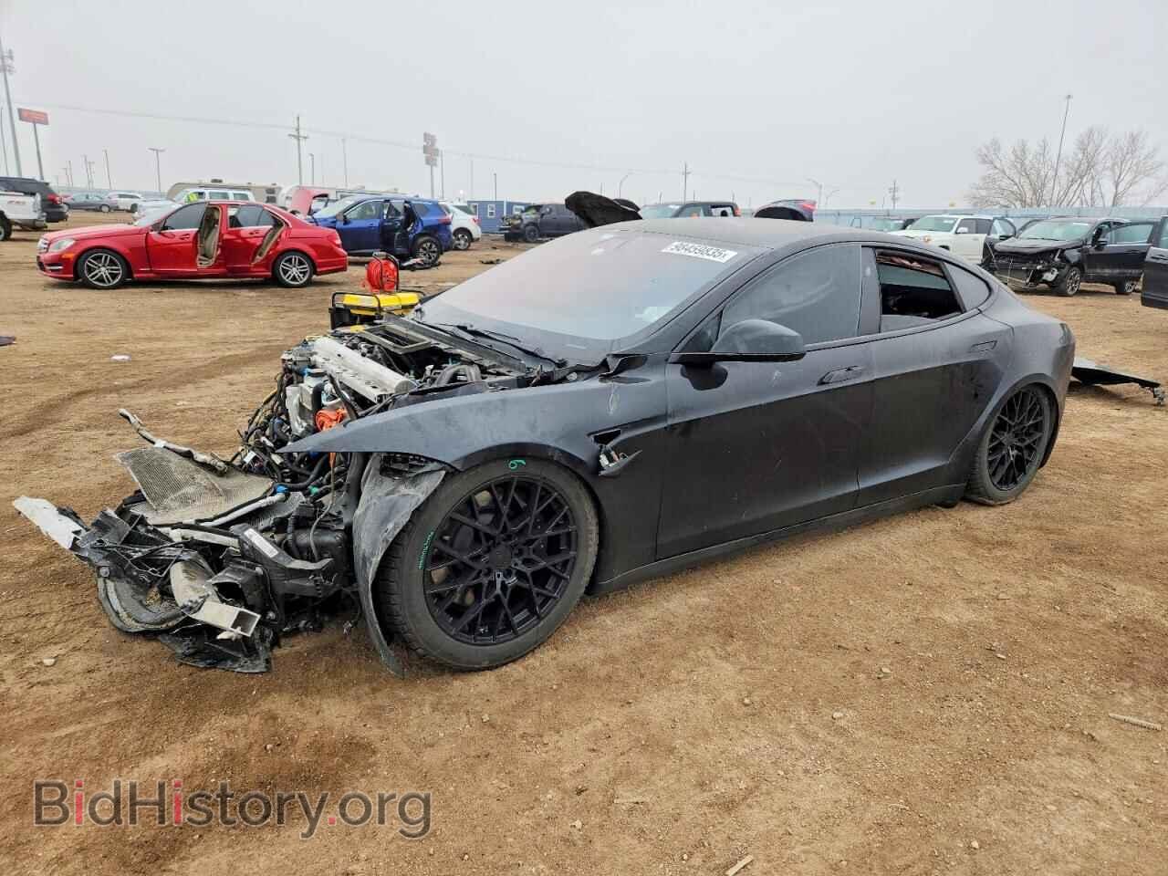 Photo 5YJSA1E69MF440184 - TESLA MODEL S 2022