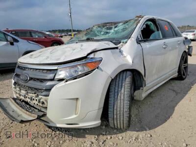 2013 Ford EDGE, белый — VIN 2FMDK3AK1DBB98486, Copart