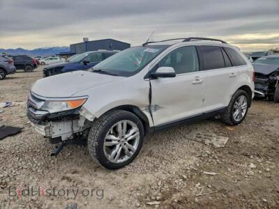 2013 Ford EDGE Limited, белый — VIN 2FMDK4KC6DBB38944, Copart