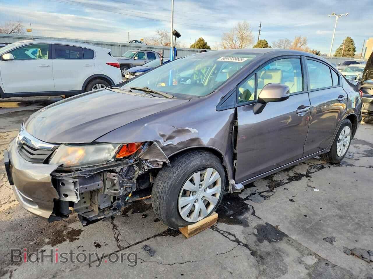 Photo 2HGFB2F50CH603504 - HONDA CIVIC 2012