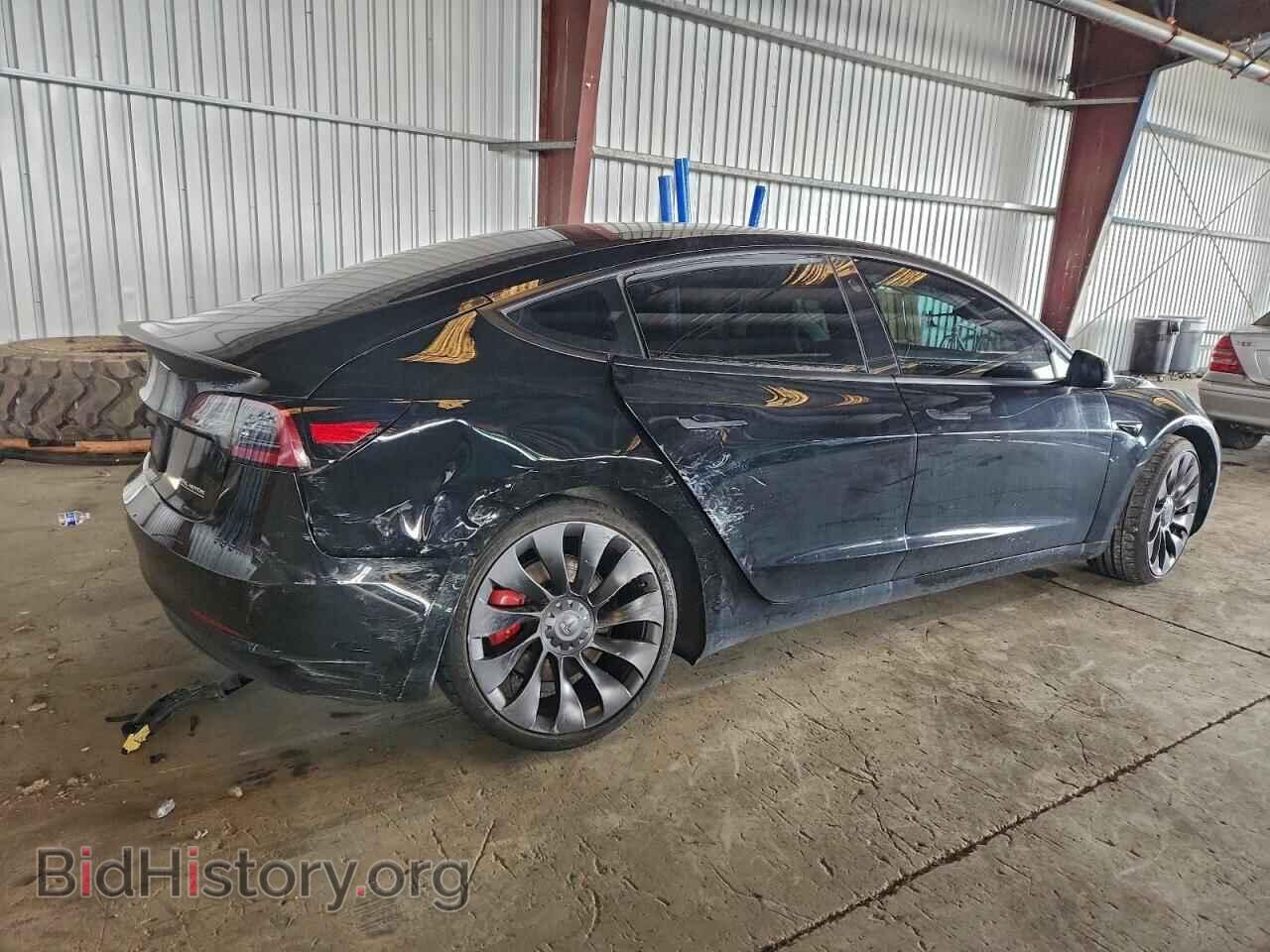 2022 TESLA MODEL 3 - VIN: 5YJ3E1EC0NF239032 - Фото 3