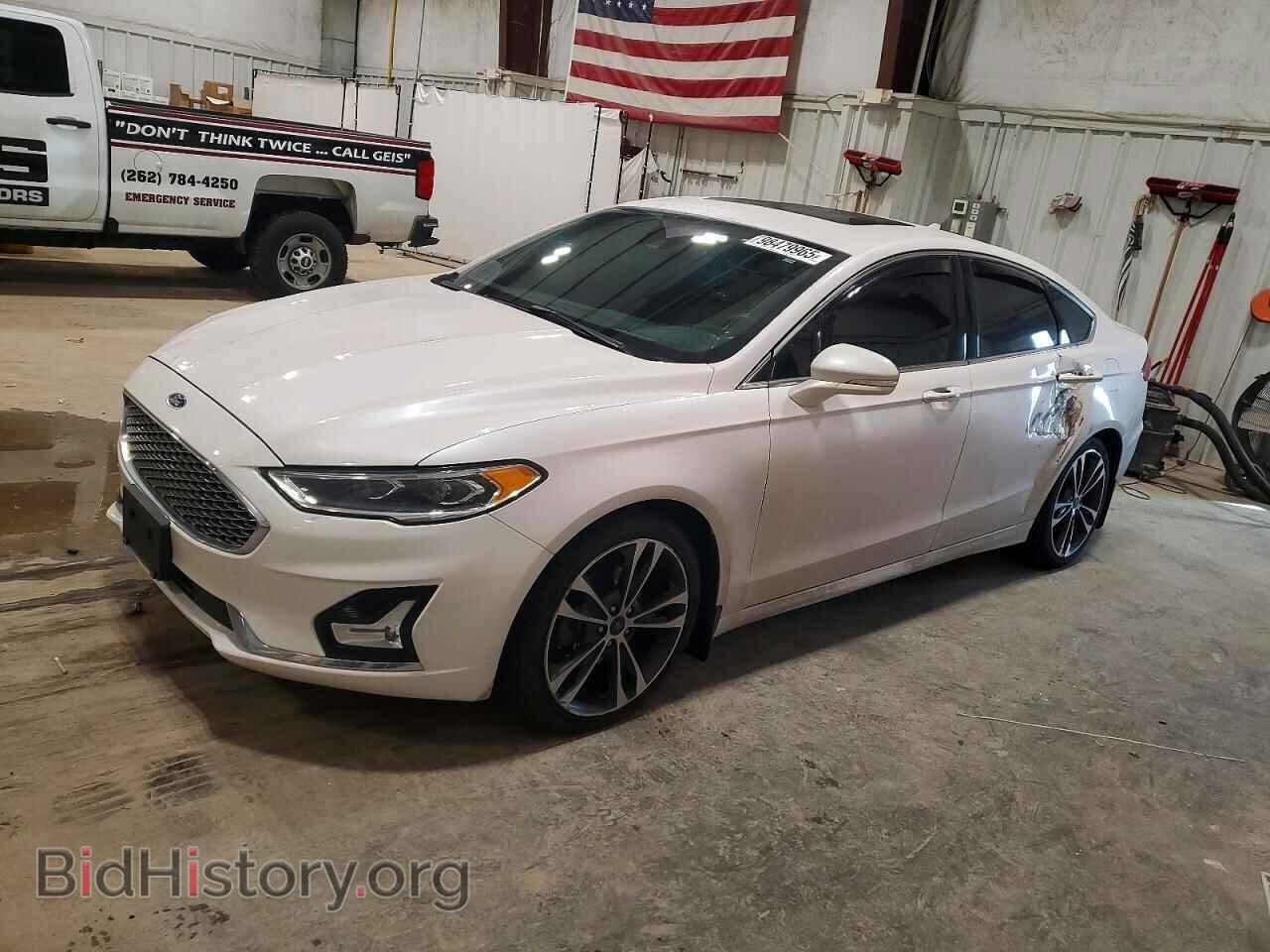 Фотография 3FA6P0K91KR164609 - FORD FUSION 2019