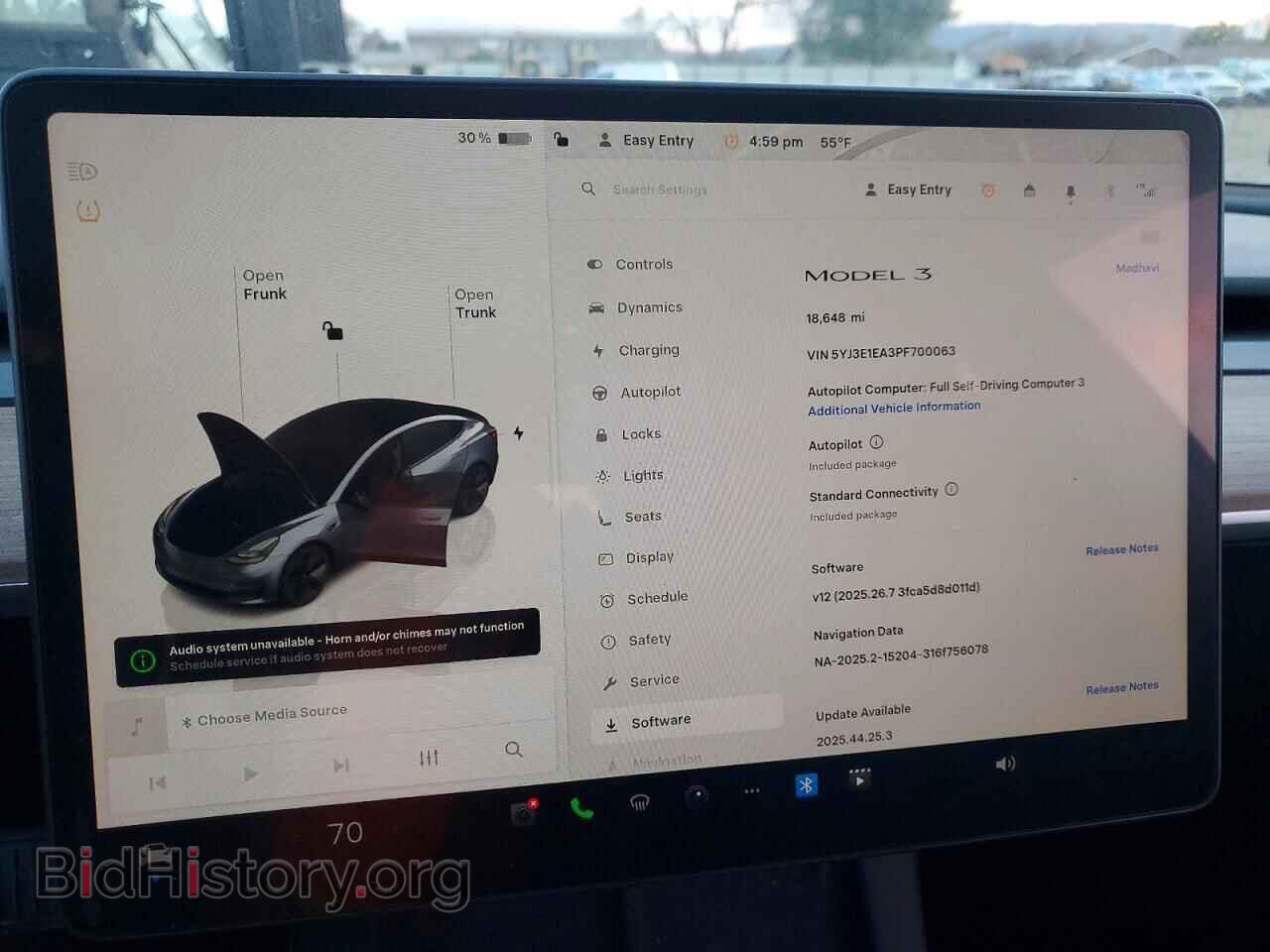 2023 TESLA MODEL 3 - VIN: 5YJ3E1EA3PF700063 - Photo 9