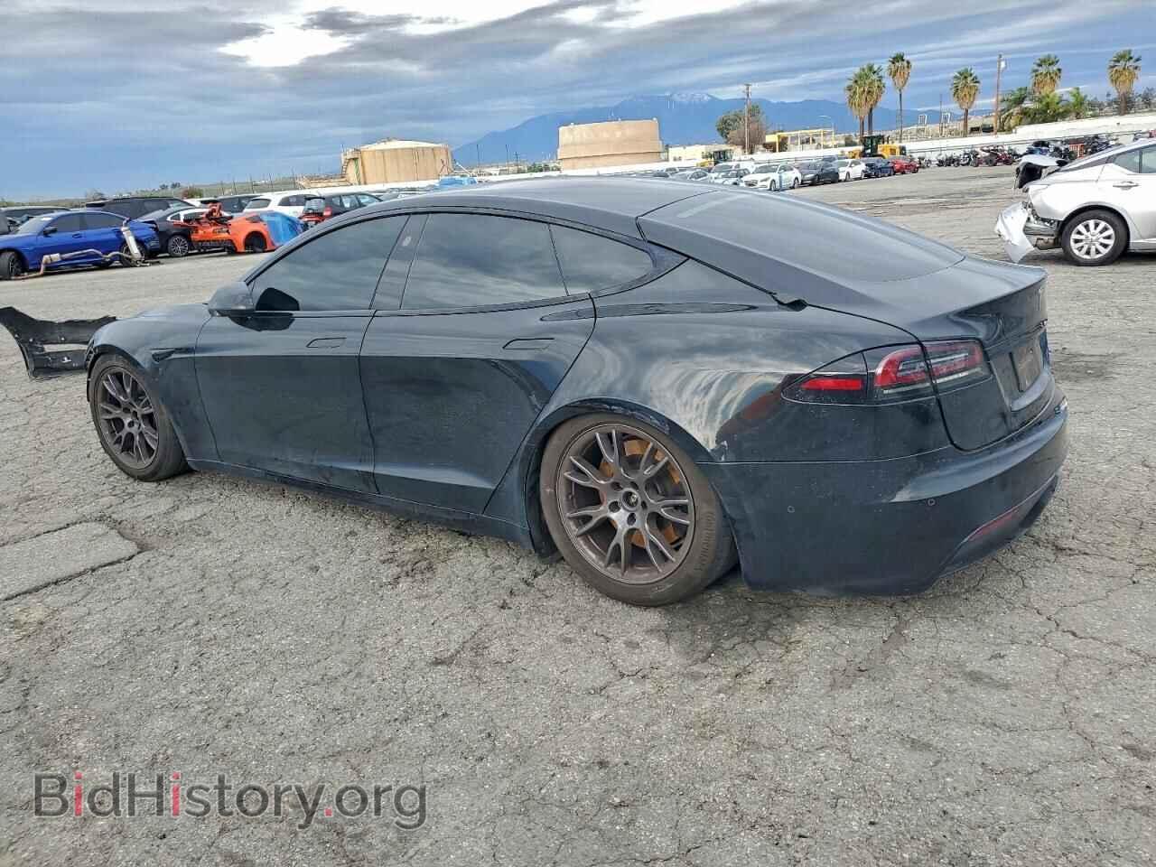 2022 TESLA MODEL S - VIN: 5YJSA1E52NF491731 - Фото 2