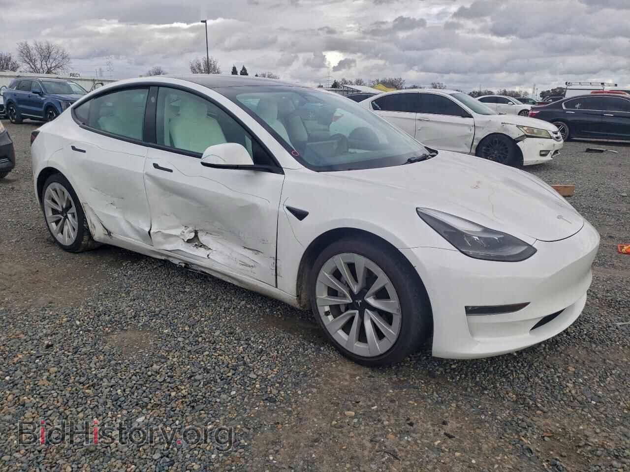 2022 TESLA MODEL 3 - VIN: 5YJ3E1EB7NF129828 - Photo 4