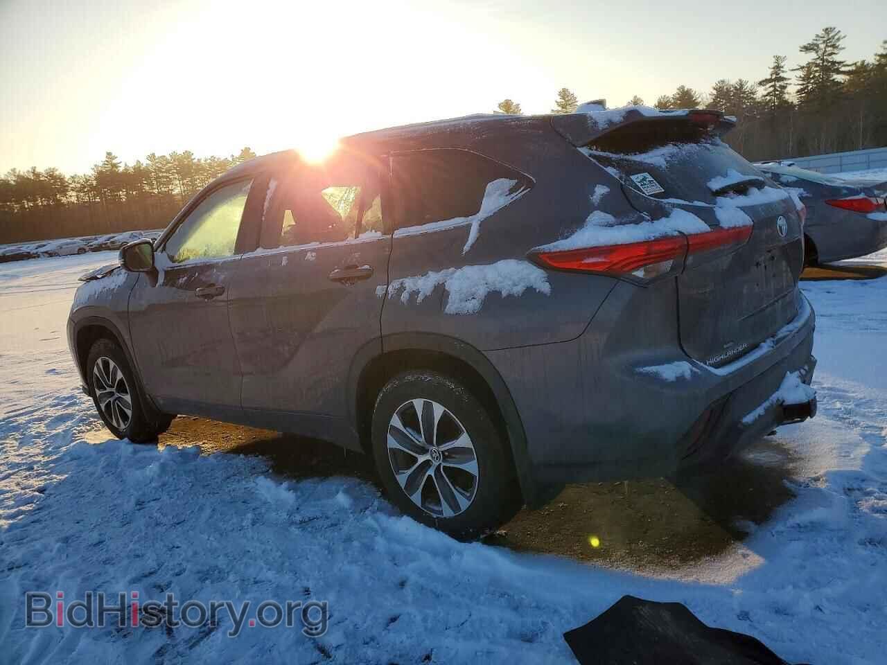 2021 TOYOTA HIGHLANDER - VIN: 5TDGZRBH3MS149999 - Фото 2
