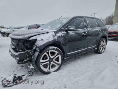 2013 Ford EDGE Sport, черный — VIN 2FMDK4AK7DBA60800, Copart