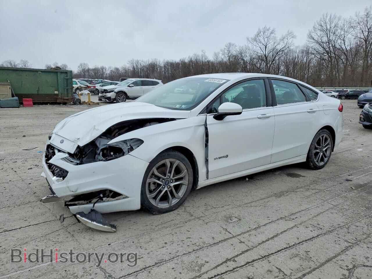 Photo 3FA6P0LU9HR374547 - FORD FUSION 2017