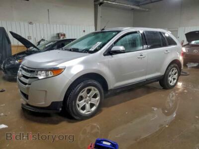 2012 Ford EDGE SEL, silver — VIN 2FMDK4JC2CBA16419, Copart