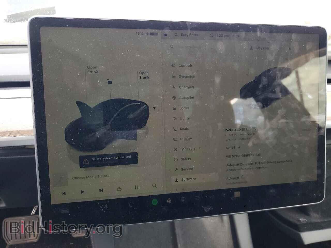 2023 TESLA MODEL 3 - VIN: 5YJ3E1EB9PF391529 - Фото 9