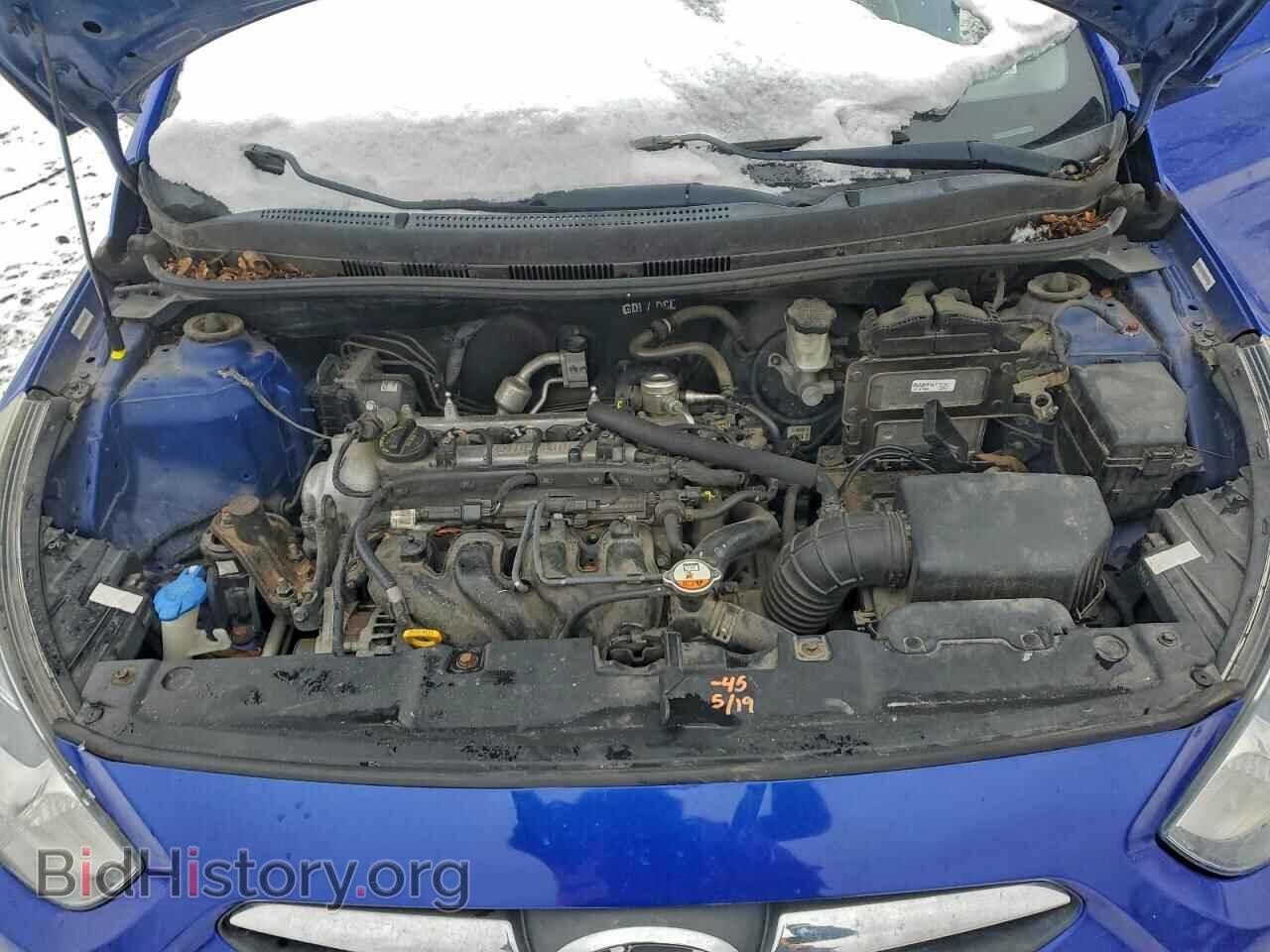 2013 HYUNDAI ACCENT - VIN: KMHCU5AE4DU066554 - Фото 11