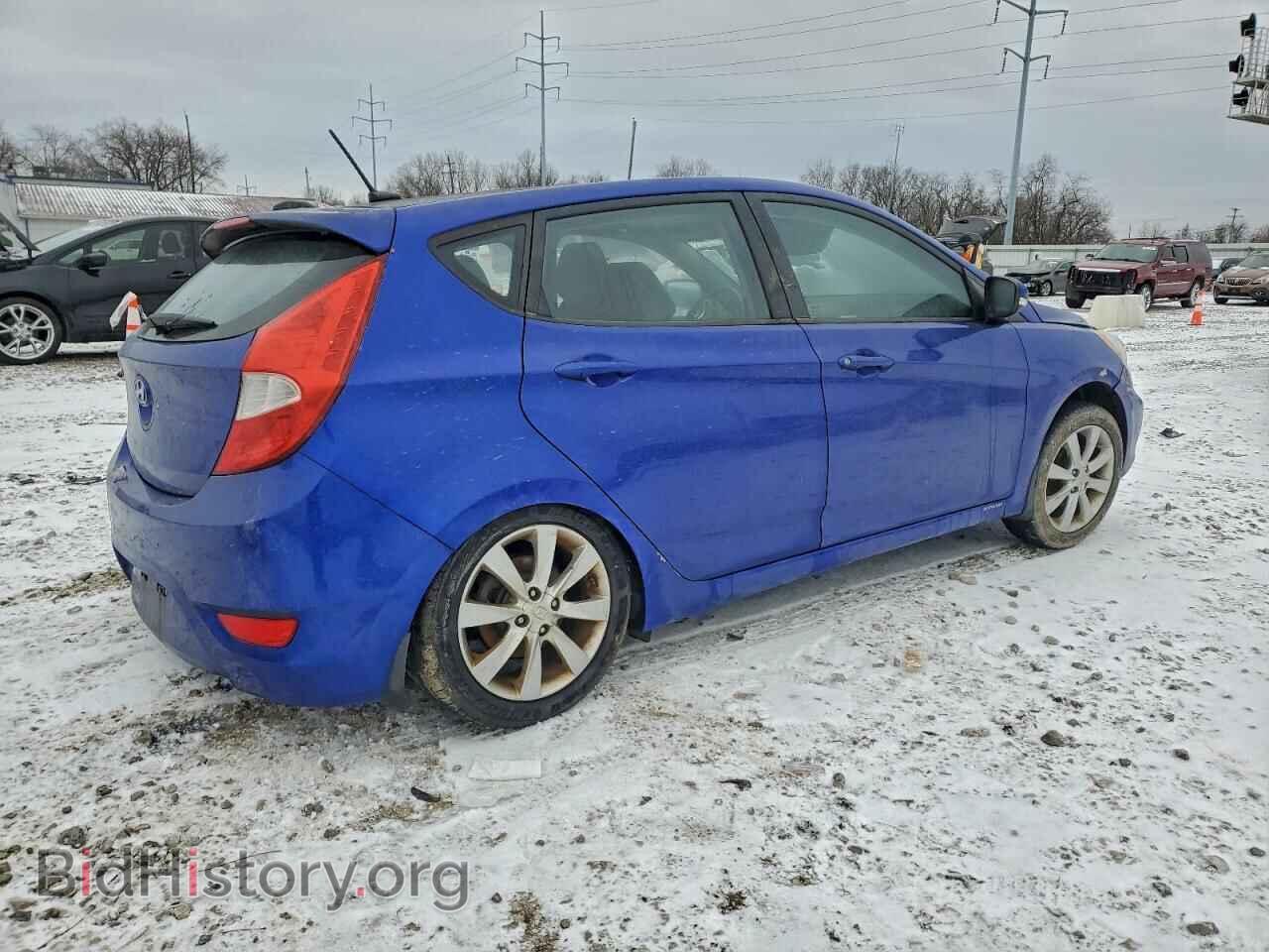 2013 HYUNDAI ACCENT - VIN: KMHCU5AE4DU066554 - Фото 3