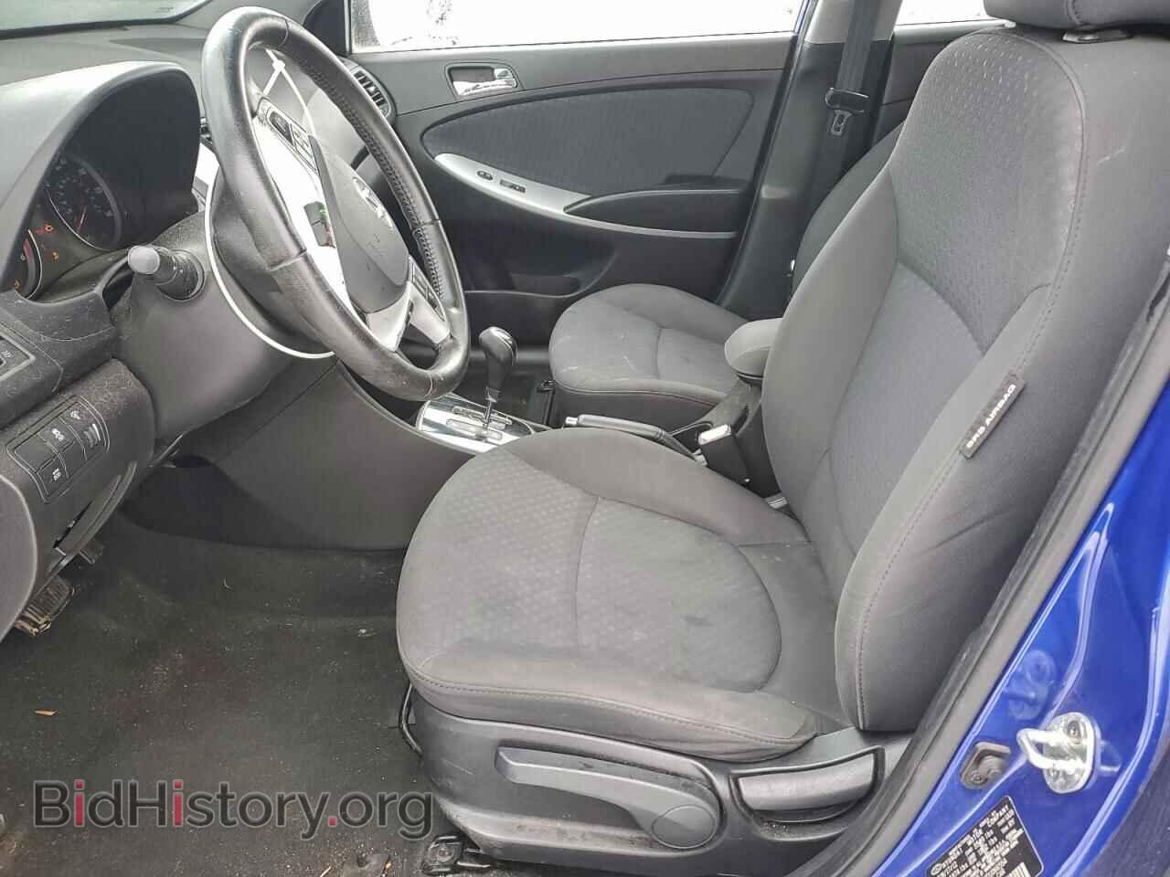 2013 HYUNDAI ACCENT - VIN: KMHCU5AE4DU066554 - Фото 7