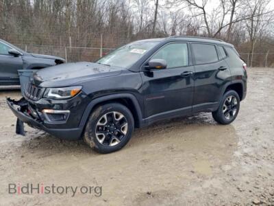 2018 Jeep COMPASS Trailhawk, черный — VIN 3C4NJDDB9JT238780, Copart