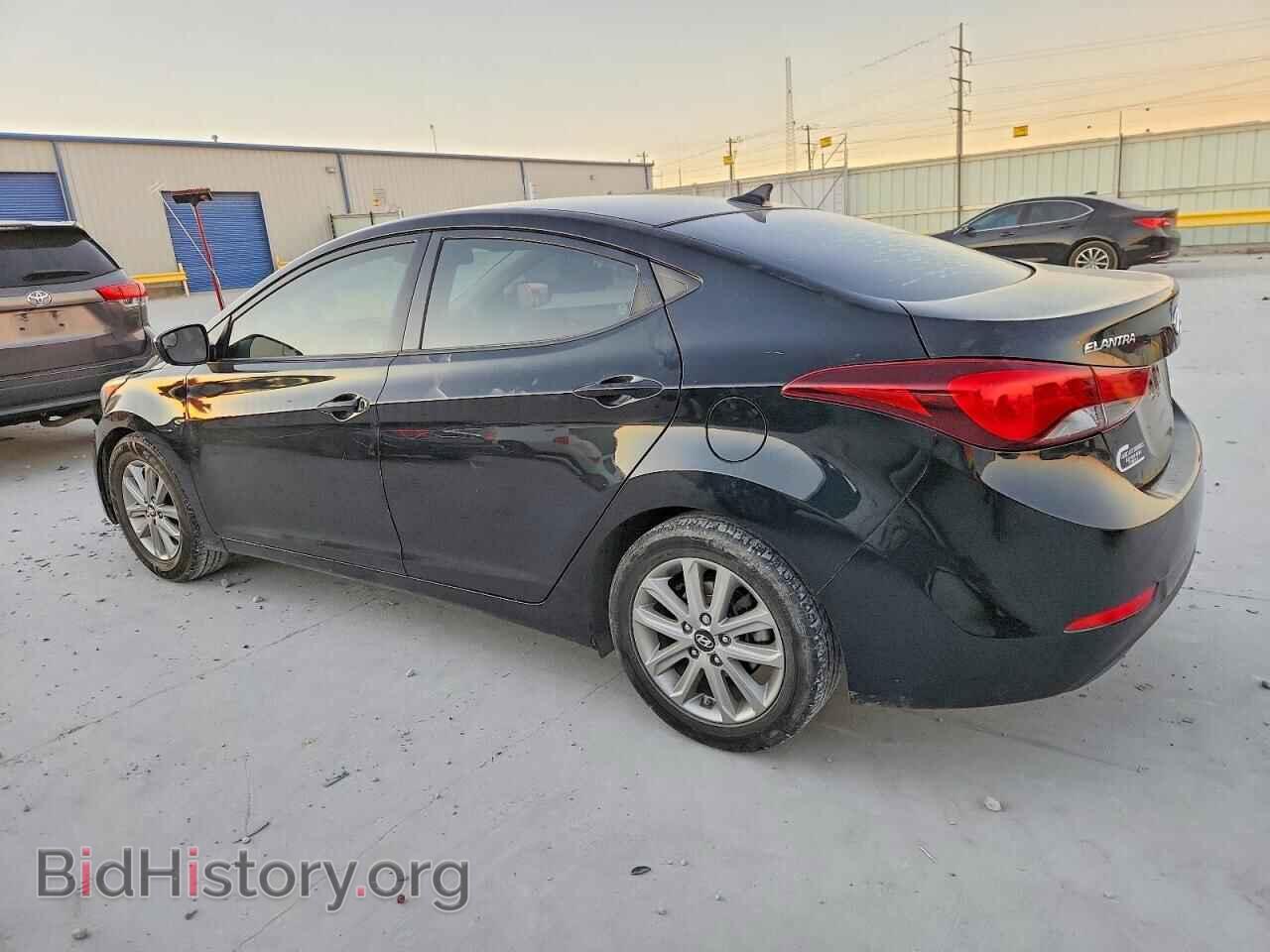 2014 HYUNDAI ELANTRA - VIN: 5NPDH4AE1EH483276 - Фото 2