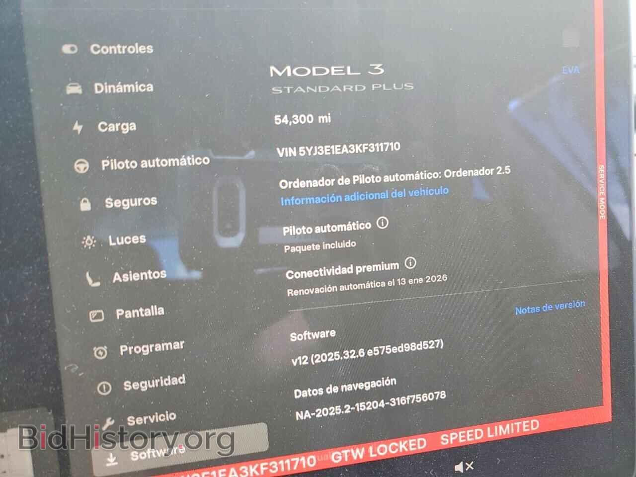 2019 TESLA MODEL 3 - VIN: 5YJ3E1EA3KF311710 - Photo 9