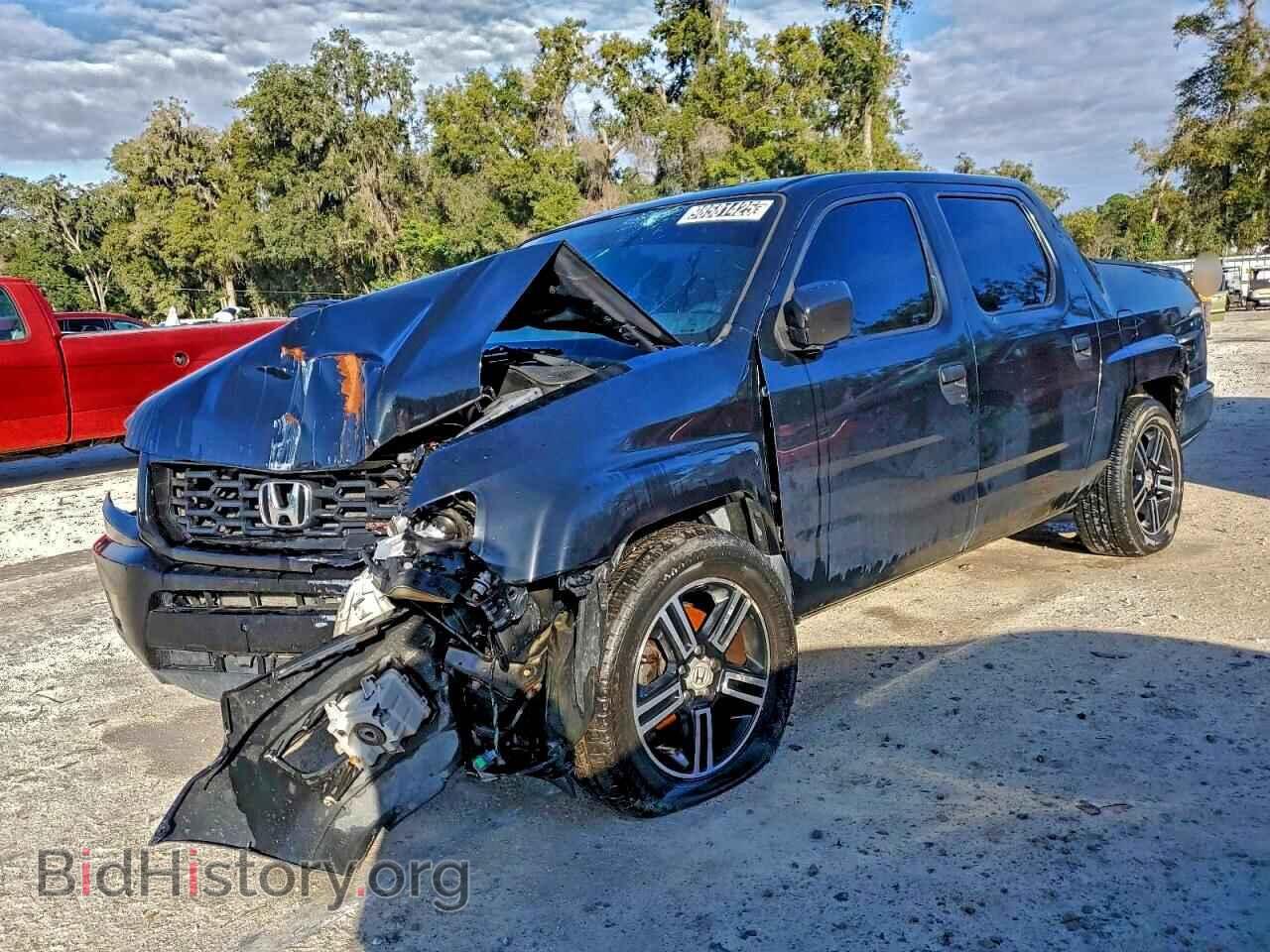 Фотография 5FPYK1F71DB007318 - HONDA RIDGELINE 2013