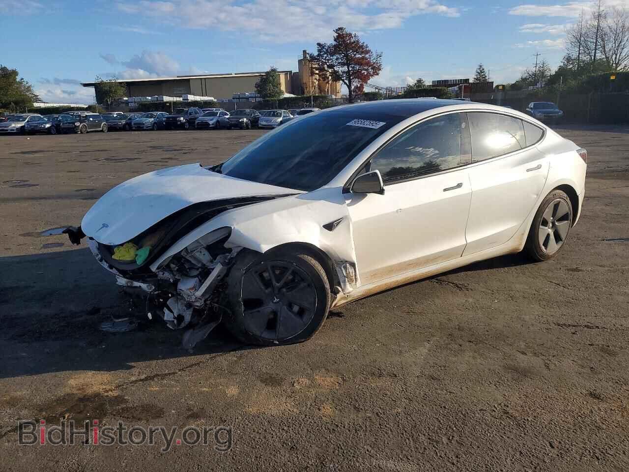 Photo 5YJ3E1EB2MF055247 - TESLA MODEL 3 2021