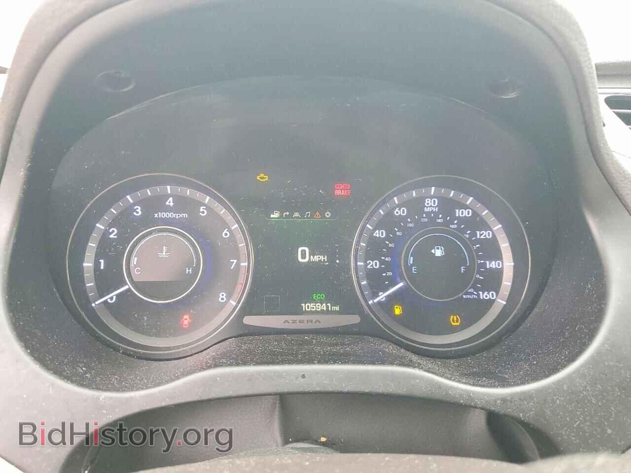 2015 HYUNDAI AZERA - VIN: KMHFH4JG8FA433683 - Фото 9
