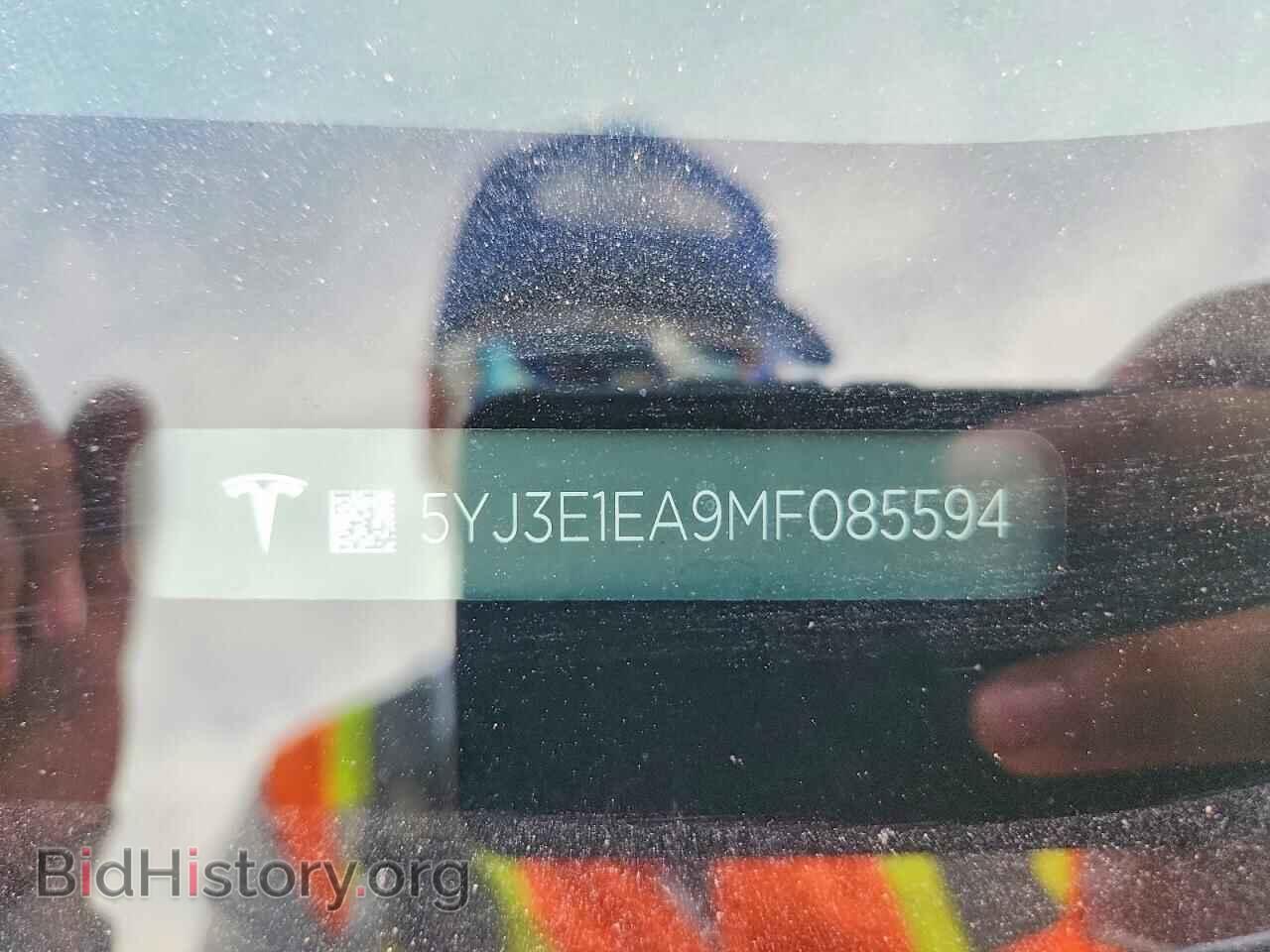2021 TESLA MODEL 3 - VIN: 5YJ3E1EA9MF085594 - Фото 12