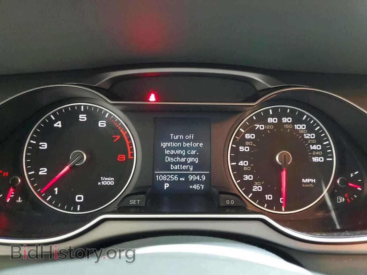 2013 AUDI A4 - VIN: WAUFFAFL4DN027868 - Фото 9