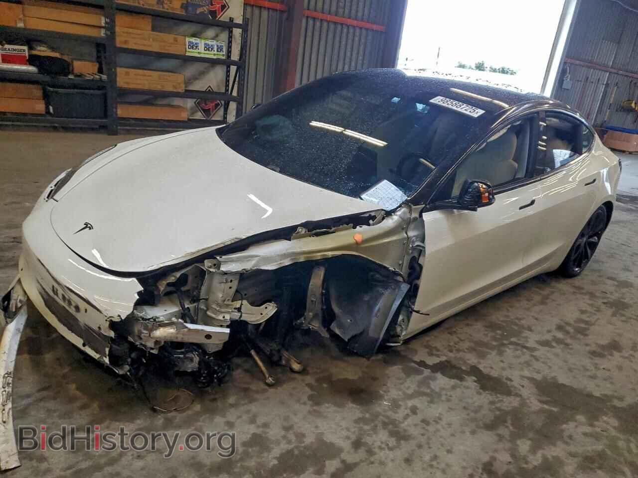 Photo 5YJ3E1EB6KF421904 - TESLA MODEL 3 2019
