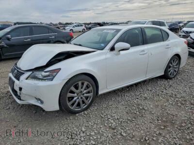 2014 Lexus GS350 350, white — VIN JTHCE1BL0E5025548, Copart