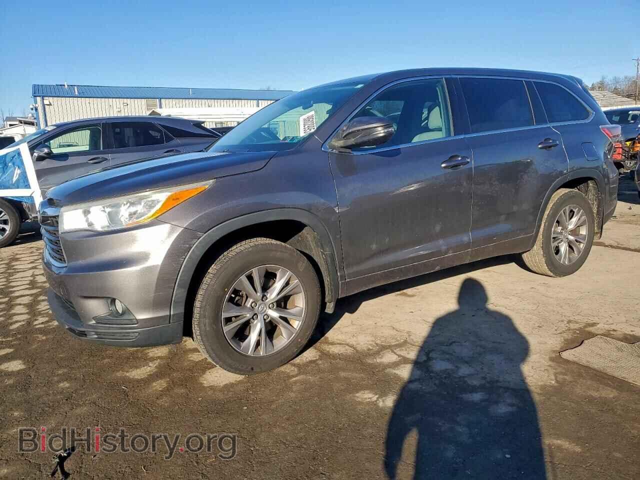 Фотография 5TDBKRFH7ES021663 - TOYOTA HIGHLANDER 2014