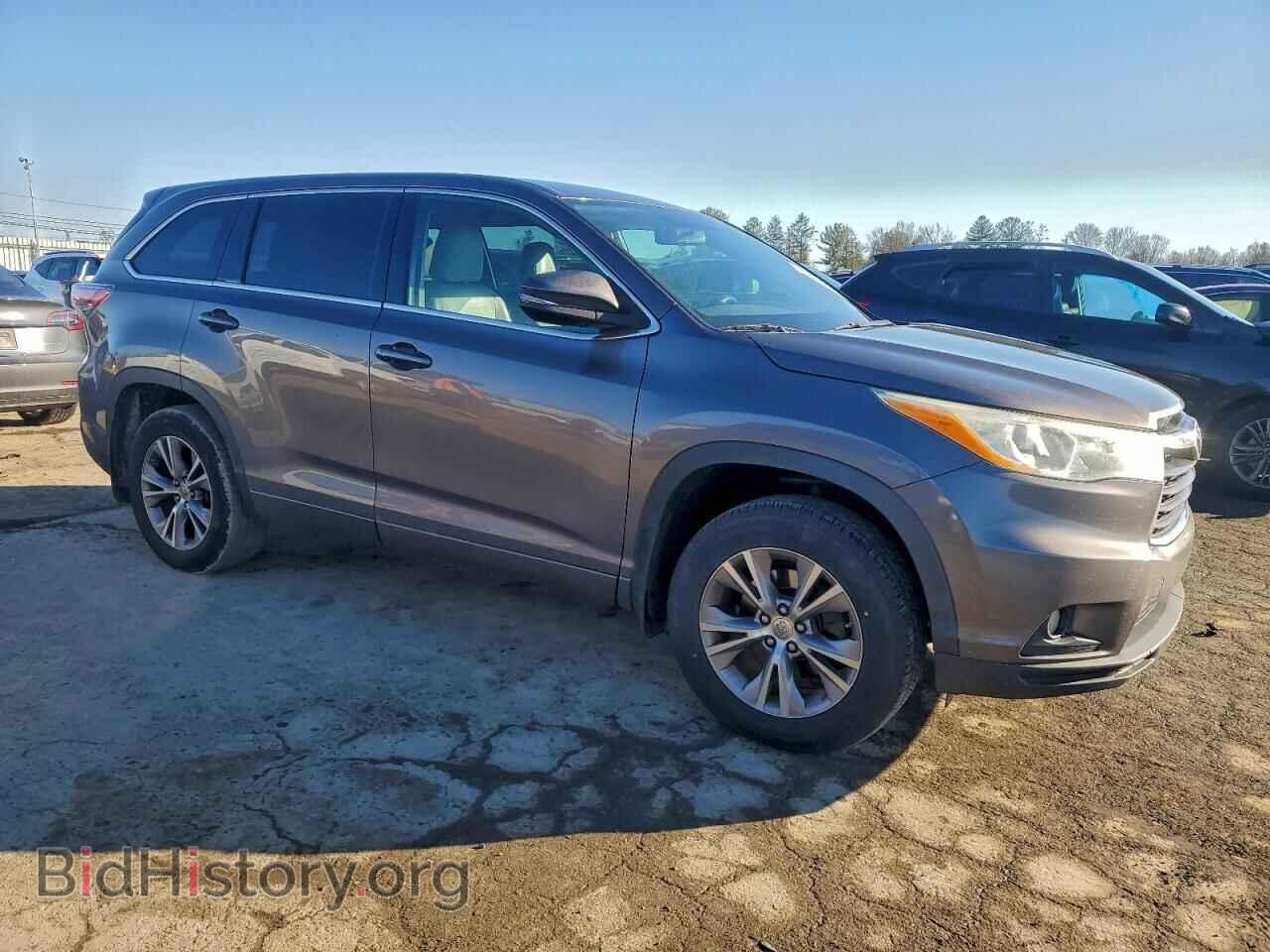 2014 TOYOTA HIGHLANDER - VIN: 5TDBKRFH7ES021663 - Фото 4