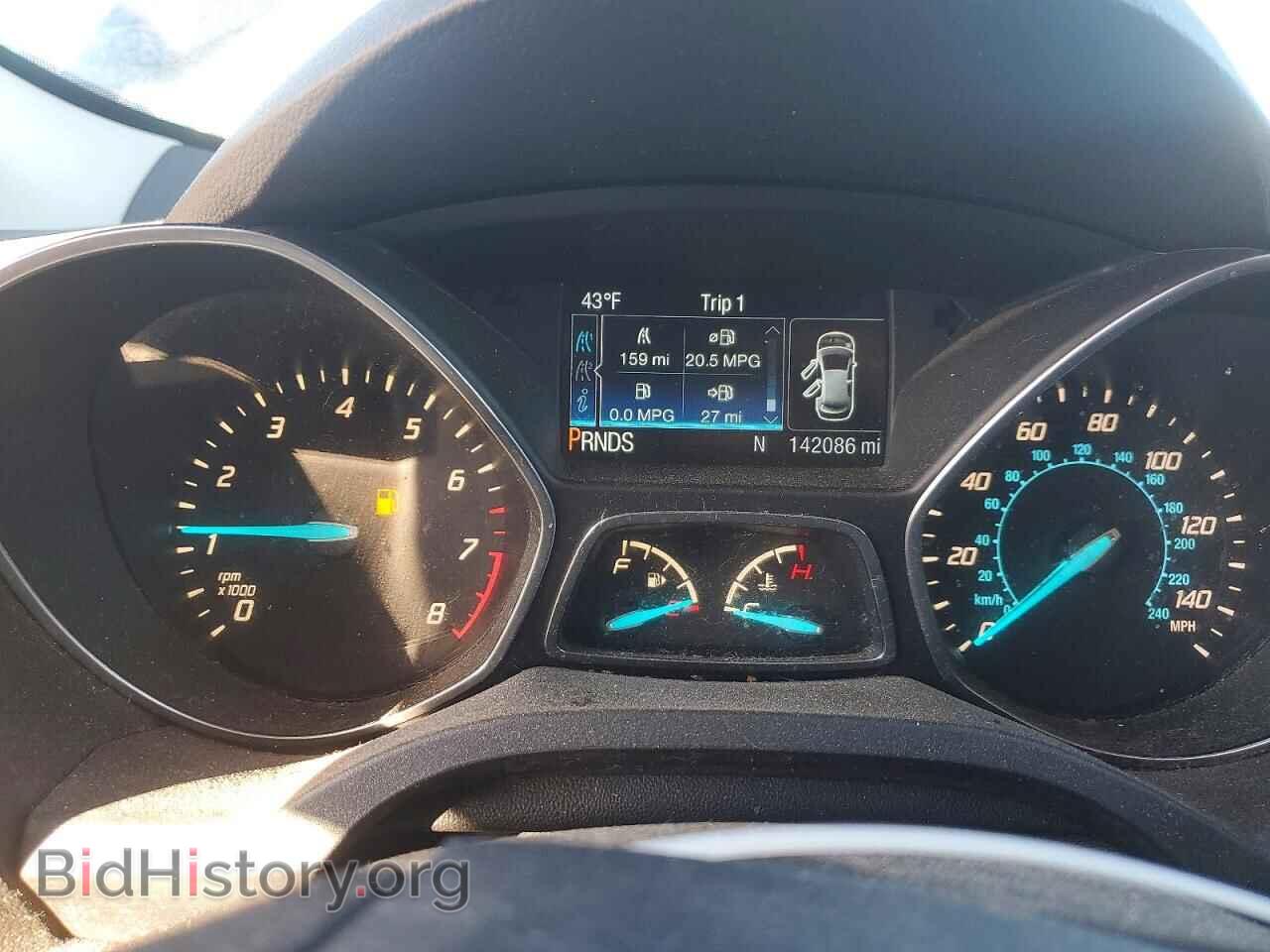 2014 FORD ESCAPE - VIN: 1FMCU9JX8EUB49639 - Фото 9