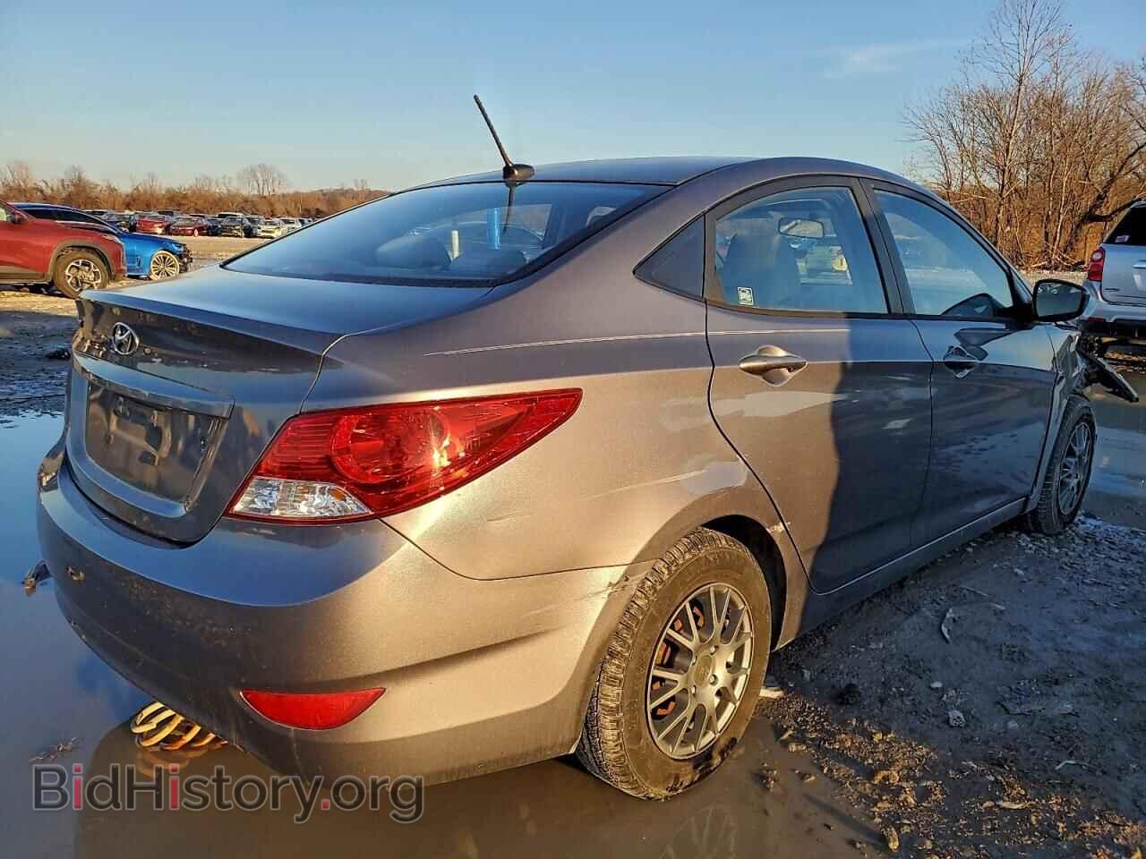 2013 HYUNDAI ACCENT - VIN: KMHCT4AE8DU525596 - Фото 3