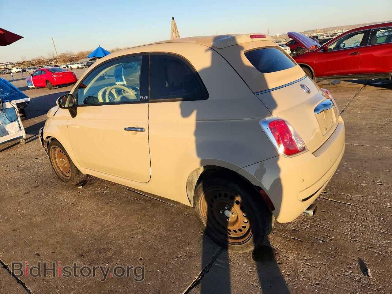 2012 FIAT 500 - VIN: 3C3CFFDR8CT223227 - Фото 2