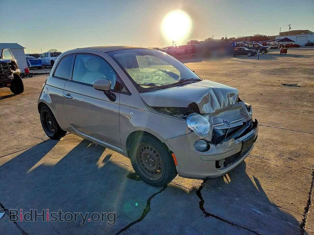 2012 FIAT 500 - VIN: 3C3CFFDR8CT223227 - Фото 4