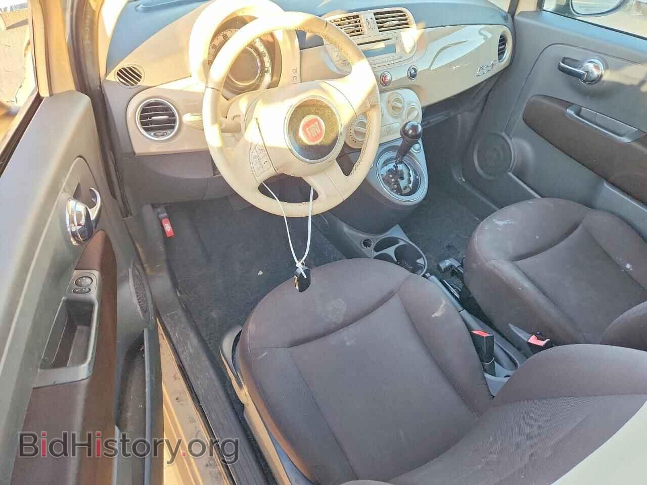 2012 FIAT 500 - VIN: 3C3CFFDR8CT223227 - Фото 8