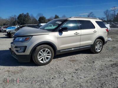 2017 Ford EXPLORER XLT, золотистый — VIN 1FM5K7D81HGA54947, Copart