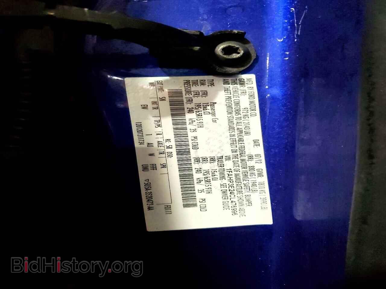 2012 FORD FOCUS - VIN: 1FAHP3E24CL476996 - Photo 13