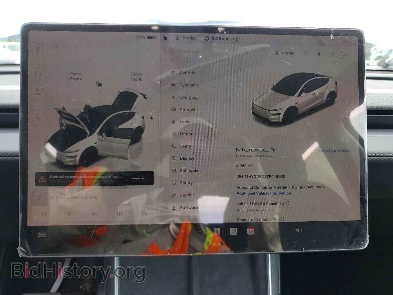 2026 TESLA MODEL Y - VIN: 7SAYGDED3TF445035 - Фото 9